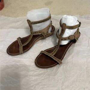 Steve Madden studded gladiator sandals. Size 9